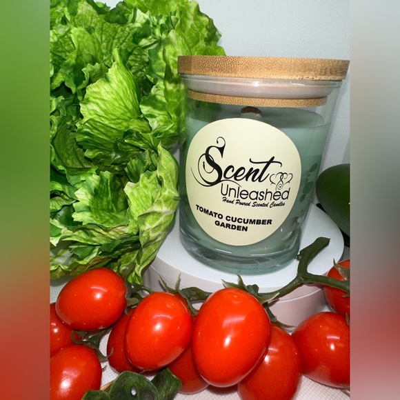 Tomato Cucumber Garden, SCENT UNLEASHED LLC SCENTED CANDLES - Picture 2 of 2